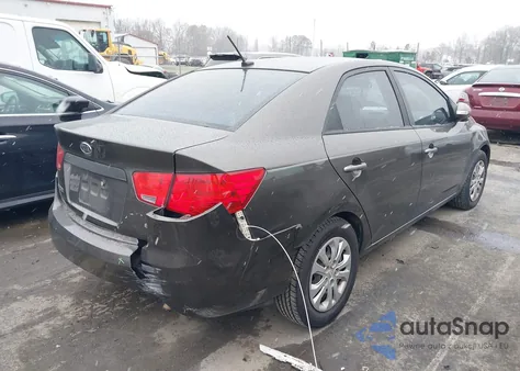 2010 Kia Forte Ex из США, поврежденный, VIN KNAFU4A28A5844553